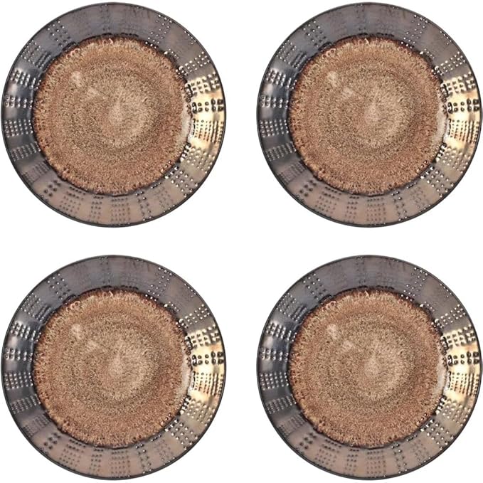 16-Piece Dinnerware Set Dinner Plates Set Service for 4 Plate Dish Kitchen Tableware Ceramic Dishes to Eat Sets